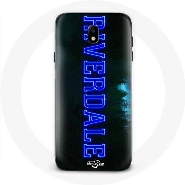 Funda Para Samsung Galaxy S4 Riverdale Serie Logo Azul-image