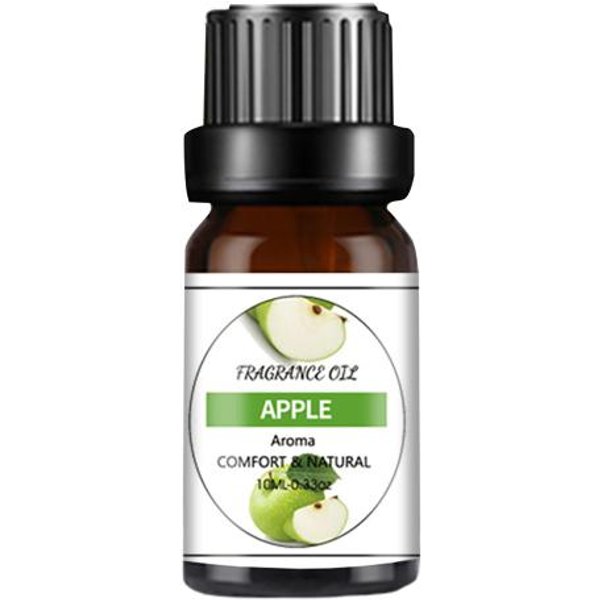 10 Ml Aromatyczny Olejek Esencjalny Z Kroplomierzem DłUgotrwałY Zapach Rozpuszczalny W Wodzie Olejek Aromatyczny ŚWieżY Apple-image