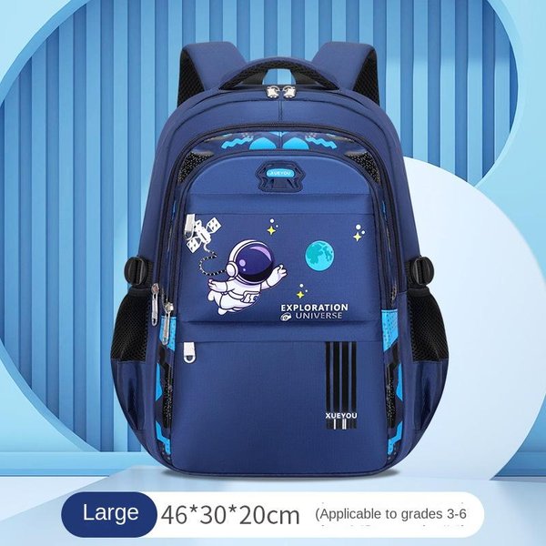 Mochila Escolar Impermeable OrtopéDica Infantil Para NiñOs Bolsa Escolar Primaria Mochila Infantil Para Libros - Mochila Escolar Duradera Para NiñOs-image