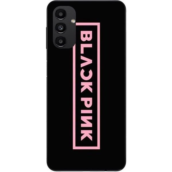 Funda Maniacase Para Samsung Galaxy A13 5G Entradas VIP Blackpink Logotipo Blackpink Frontal Negro Negro-image