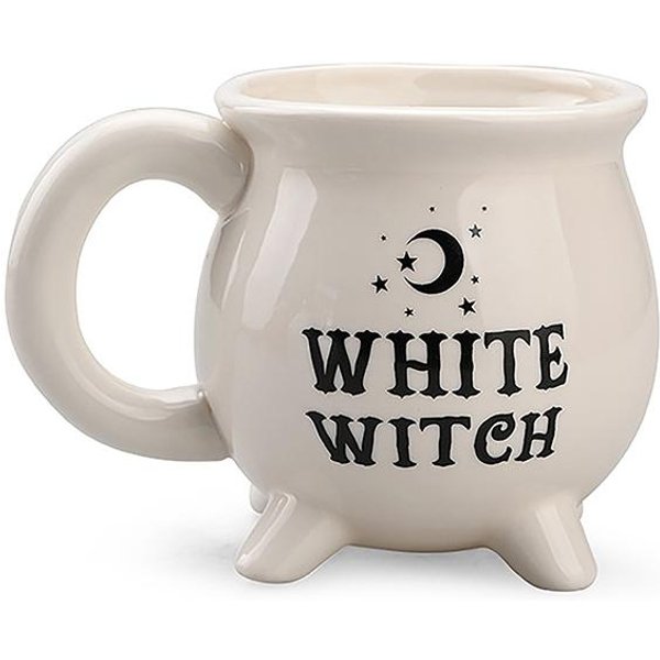 Taza De Café Con Caldero De Bruja Y Brebaje De Brujas Creativo, Tazas De Café De CeráMica Negra, DecoracióN De Mesa De Halloween Para Halloween-image