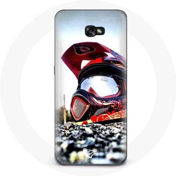 Funda - Maniacase - Samsung Galaxy A5 2017 - Flexible - Negro - Motocross Negro-image