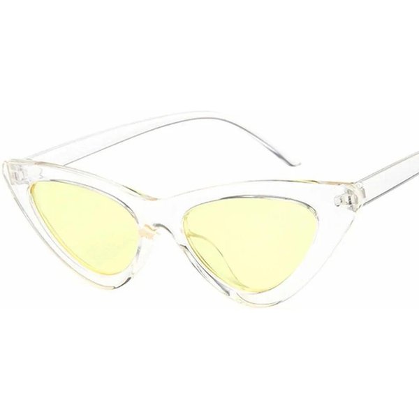 Vintage Okulary PrzeciwsłOneczne Kocie Oko Damskie Seksowne Retro MałE Kocie Oko Okulary PrzeciwsłOneczne Projektant Kolorowe Okulary Dla Kobiet Okulary PrzeciwsłOneczne As Picture-image