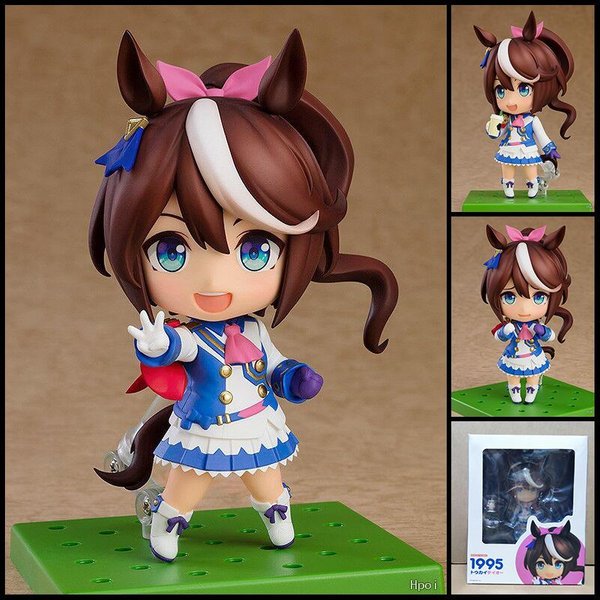 #2469 Umamusume Pretty Derby Rice Shower Figurka Anime Tokai Teio/Oguri Cap/Gold Ship Figurka Akcji Model Dla DorosłYch Lalki Zabawki Prezenty 1Pc With Box Black-image
