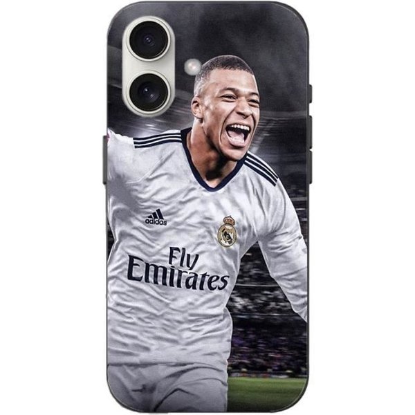 Coque Iphone 16 Plus Kylian Mbappe Real Madrid Goal-image
