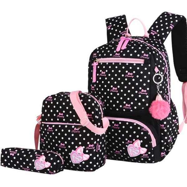 Mochilas Escolares 2018 Para NiñAs Mochila Escolar Infantil 3 Piezas/Set Mochilas Escolares Estampadas Mochila Infantil Mochila Escolar OrtopéDica-image