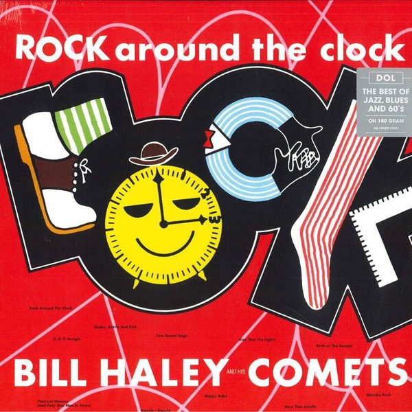 Disco LP Bill Haley & HIS Comets - Rock Around The Clock DOS667H DOL 2016 Europa Rock Black-image