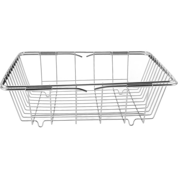 Organizador De Congelador Contenedor Acero Inoxidable Expandible 20KG Carga Soportada Cesta De Almacenamiento Para Congelador Plano-image