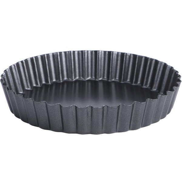 Molde Redondo Antiadherente De Acero Al Carbono Para Pizza, Pasteles Y Tartas Con Base ExtraíBle.(8 Pulgadas )-image