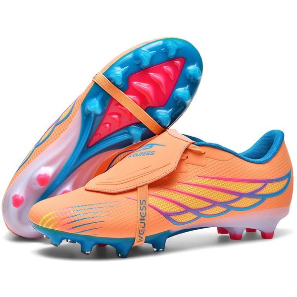 MęSkie Buty PiłKarskie Na Boisko Treningowe Na Trawie Buty PiłKarskie Profesjonalne Towarzyskie Trampki Sporty Outdoorowe Korki PiłKarskie Ag/Fg 45 Blue-image