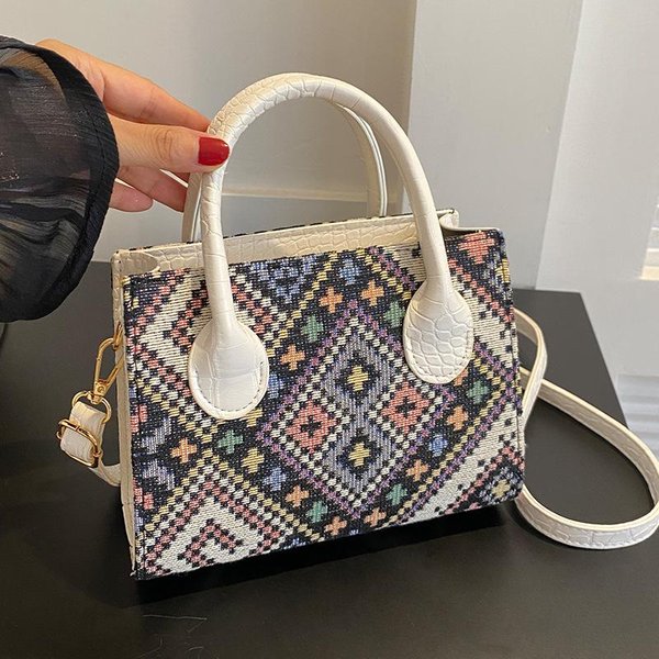 Bolso De Estilo Nacional De Nicho De Alta Gama Para Mujer, Nuevo Bolso Cruzado De Moda Para Mujer, Bolso De Hombro VersáTil Y De Moda.-image