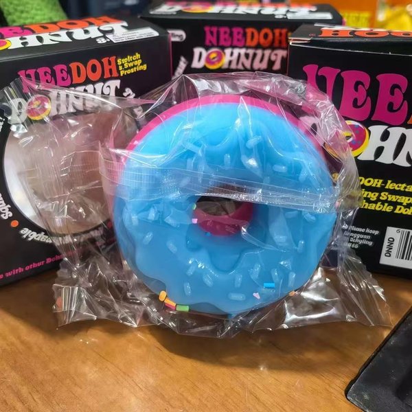 Needoh Dippin Dazzler PąCzek Jajko Kostka Anty Stresowa Zabawka Do śCiskania Na LęK Dla OsóB Z Adhd Prezenty.-image