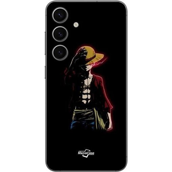 Funda - Maniacase - Samsung Galaxy S24 Plus - One Piece - Luffy - Suave - Negra Negro-image