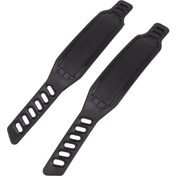 2 Szt. Paski Do PedałóW Roweru Treningowego Plastikowe, Regulowana DłUgość Uniwersalne Klipsy Do PedałóW Rowerowych Pasek Do Black-image