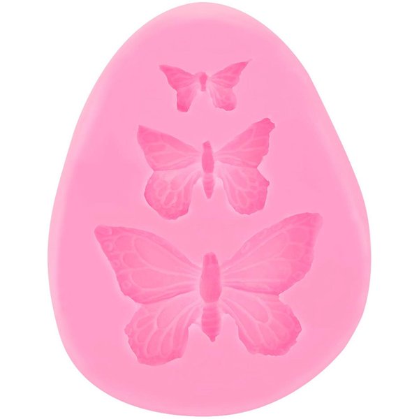 Moldes De Silicona Con Forma De Mariposa Para Decorar Pasteles, Fondant Y Chocolate.-image