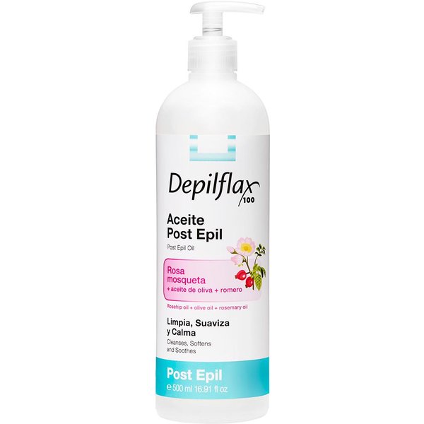 Depilflax 100 Olejek Po Depilacji 500 Ml-image
