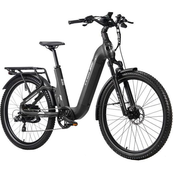 Bicicleta EléCtrica Ttgo E-SUVO 27.5 , BateríA 48V 15Ah, Shimano 7 Velocidades, Frenos De Disco HidráUlicos Gris-image