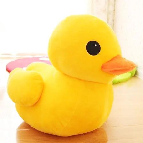 Pato Amarillo Gigante De Peluche Animal Kawai's MuñEco De Patito Regalos De Navidad 20/30/50 Cm 20Cm Yellow-image