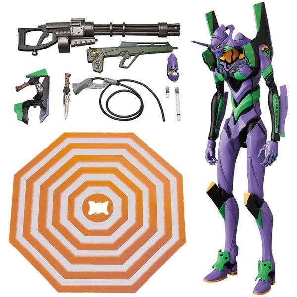 Figurka Anime EVA EVANGELION-01 Model Produkcyjny Akcesoria Do MontażU Zabawka Modelowa Kolekcja Prezentowa Figurka Akcji 16CM Fioletowy Korpus With Box-image