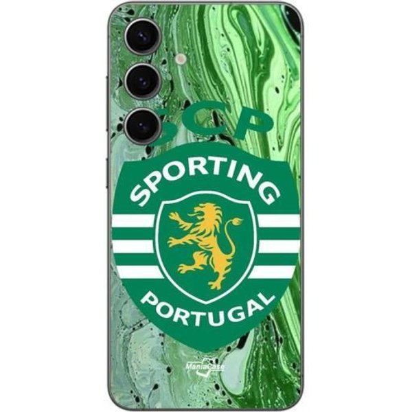 Coque Samsung Galaxy S25 SCP Sporting Portugal Fond Vert Maniacase Verde-image