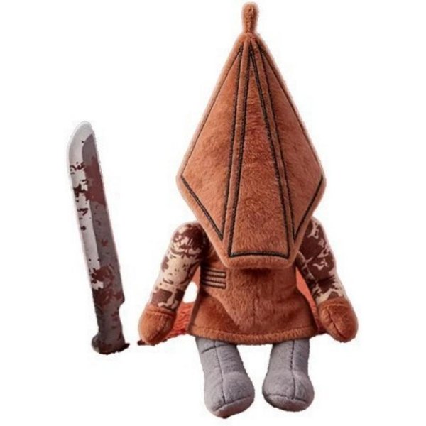 MuñEco De Peluche Cabeza De PiráMide Roja De Silent Hill Juguete De Peluche PeriféRico Del Juego Juguete De Regalo Para Fans En Navidad Y CumpleañOs Coleccionable 25CM-image