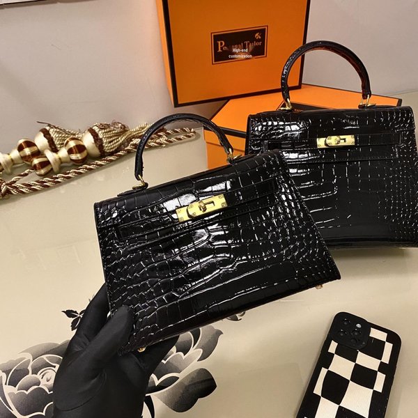 Bolso Cruzado De Hombro ÚNico Estilo Retro Europeo Y Americano Con PatróN De Cocodrilo: Bolso De Mano De Alta Gama, Moderno Y De Lujo Ligero Para Mujer 22Cm-image