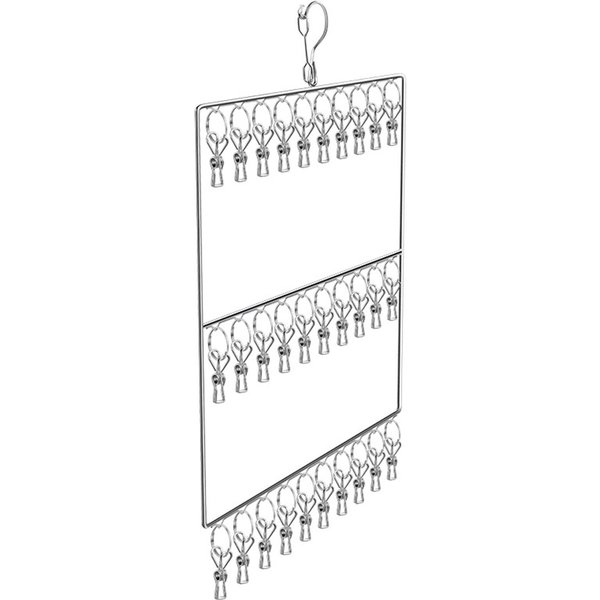 Estante De Secado De Calcetines De Acero Inoxidable Para Toallas PañAles De Tela Sujetadores Ropa De Bebé Ropa Interior Sombrero Guantes 3-image