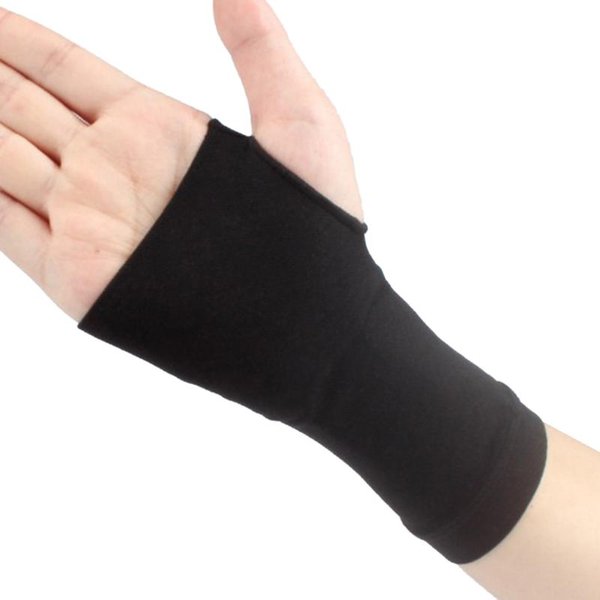 1 Pieza MuñEquera Transpirable De Soporte Guante Para Gimnasio Fitness Alivio Del Dolor De Artritis Palma EláStica Protector De Mano XXL-image