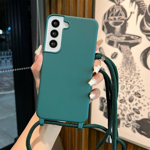 MięKkie Etui Crossbody Na Telefon Samsung Galaxy S25 Ultra S22 S21 Plus S24 S23 FE A16 A06 A55 A35 A25 A15 A05 A05S A54 A34 5G Galaxy S25 Ultra-image