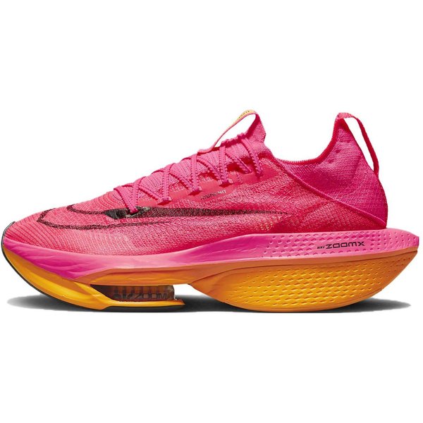Zapatillas Nike Air Zoom Alphafly Next% 2 Hyper Rosa Para Hombre Naranja LáSer Blanco Negro DN3555-600 38.5 Pink-image