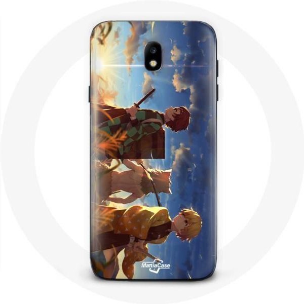 Funda Para Samsung Galaxy S4 Tanjiro Inosuke Y Zenitsu Demon Slayer Kimetsu No Yaiba Anime Manga-image