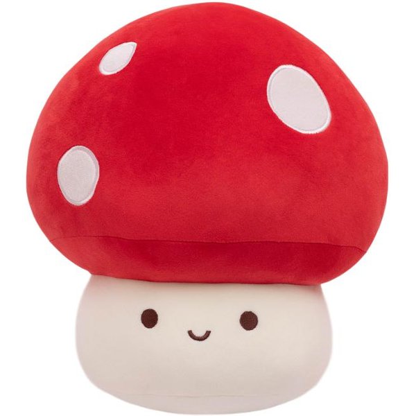 10~30Cm MięKka Pluszowa Poduszka Grzyb Wypchana Kolorowa Urocza Pluszowa Poduszka PodpierająCa Plecy Dekoracja Domu Rekwizyt Prezent 10Cm Doll Red-image
