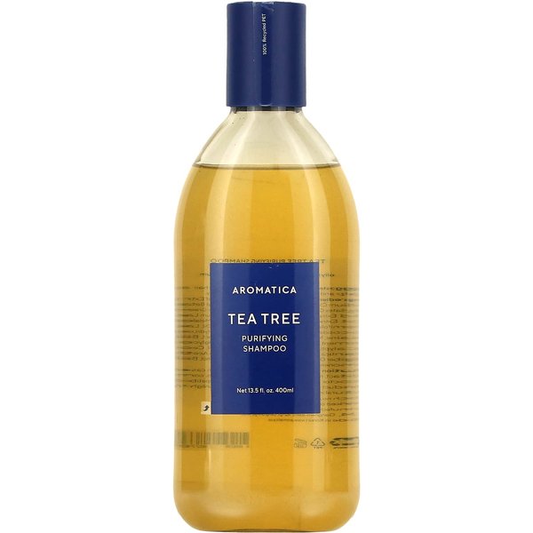 Aromatica, Tea Tree Purifying Shampoo, 13.5 Fl Oz (400 Ml) Beige-image