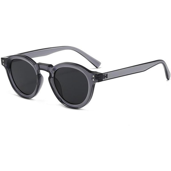 Gafas De Sol Redondas Retro Para Mujer Hombre Gafas De Sol Vintage Moda Gafas De Sol Anti Luz Azul Gafas Unisex Para Conducir 1PC-image