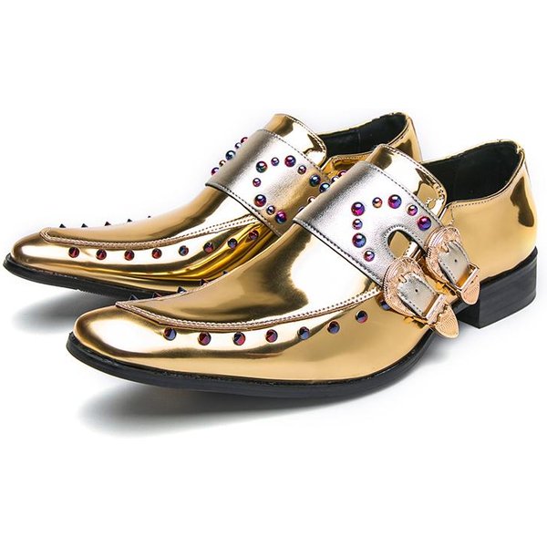 Wysokiej JakośCi SkóRzane Buty Chelsea Dla MężCzyzn Modny Design Biznesowe Buty Eleganckie Brytyjskie Luksusowe Buty MęSkie Zapatillas Hombre 42-image