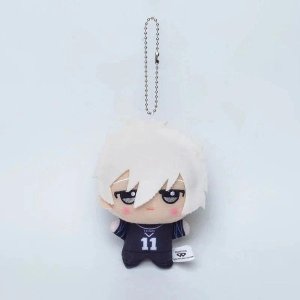 10Cm Nowy BłęKitny Zamek Pluszowy Wisiorek Breloczek Yoichi Isagi Nagi Seishiro Mikage Reo Rin Itoshi Sae Itoshi Lalka Zabawka TrwałY Prezent Gray-image