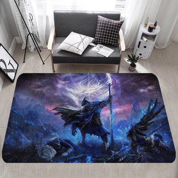 Klasyczna Gra E-Elden R-Ringes Dywanik Do Korytarza Zmywalny AntypośLizgowy Dywanik Do Strefy Salonu Kanapy Krzeseł Dywanik Kuchenny Wycieraczka Dywanik 40X120 Cm-image