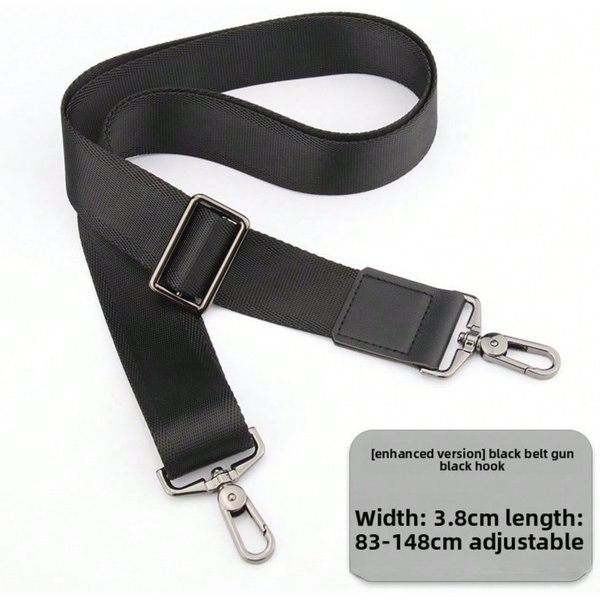 Accesorios Para Bolsos De Hombre Correa De Mochila Correa Cruzada Para Hombro Correa Negra Para Bolso MaletíN Bolso Para PortáTil Correa De Hombro Correa De Bolso De Cuero Ancho A-image