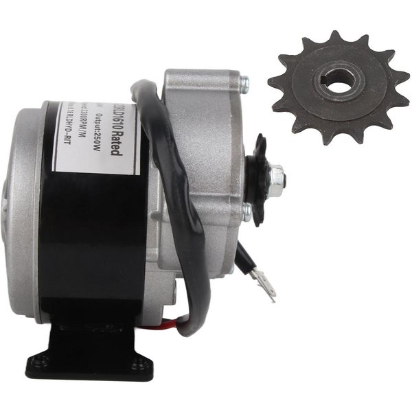 Silnik Elektryczny Z PrzekłAdnią Redukcyjną 24 V 250 W Silnik Elektryczny Z PrzekłAdnią Redukcyjną Z ZęBatką 13-ZęBową Do-image