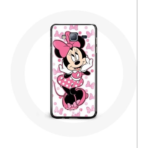 Funda - Maniacase - Samsung Galaxy J3 - Minnie Mouse - Rosa - Flexible Color Rosa-image