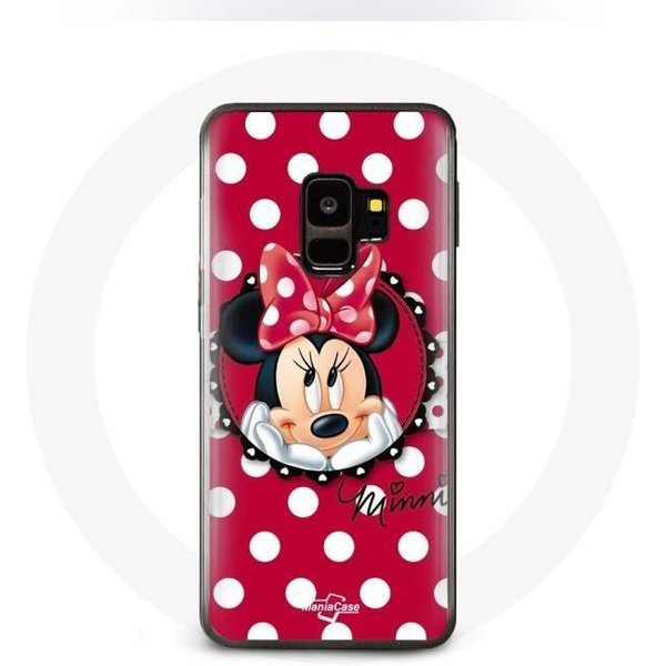 Funda Para Samsung Galaxy S9 Plus Minnie Mouse Dibujo Animado Rojo-image
