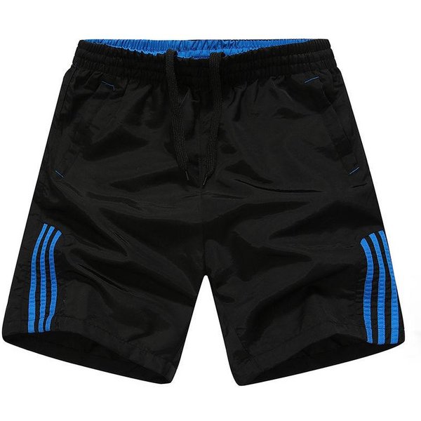 Pantalones Cortos Deportivos De Fitness Para Correr Para Hombre Talla Grande Casuales De Playa Verano Finos Para Hombre De Cinco Puntos M Azul-image