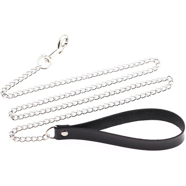 Diezi Moda Punk Estilo Diferente Hombres Torques Collar GóTico Cuero PU Gargantilla Collar Cadena Corporal Para Mujer JoyeríA White-image