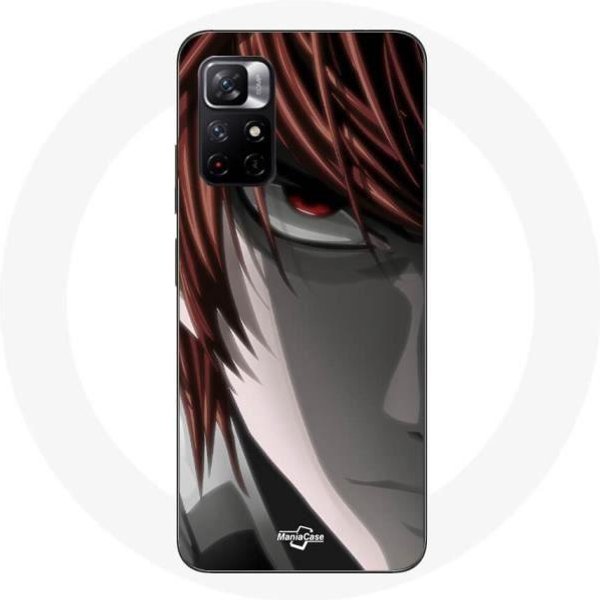 Funda - Maniacase - Redmi Note 11 5G - Negra - Death Note - Flexible Negro-image