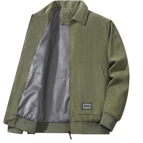 Chaqueta De Forro Polar Gruesa Casual De Talla Grande Para Hombre, OtoñO E Invierno, Para Mantener El Calor Y Ser Cortavientos 5XL Gray-image