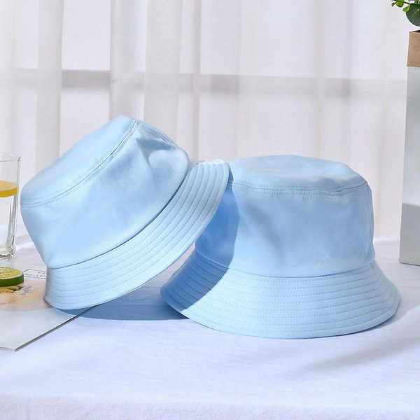 BawełNiany Kapelusz Typu Bucket Unisex Letni Kapelusz PrzeciwsłOneczny Outdoorowy Kapelusz Rybacki Dla Kobiet MężCzyzn PlażA Adult 58Cm-60Cm-image