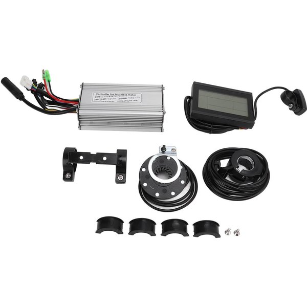 Kit Controlador Y Pantalla Para Bicicleta EléCtrica 22A 36V 48V 550W Controlador De Motor Sin Escobillas Panel LCD 130X-image