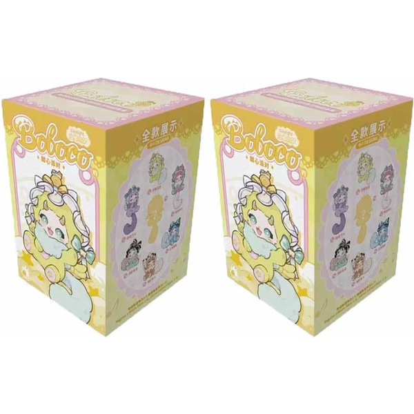 Serie Fiesta CorazóN Boboco Caja Ciega Hecha A Mano MuñEca De Dibujos Animados Exquisita DecoracióN De Escritorio ColeccióN Sorpresa Caja Misteriosa Regalo-image