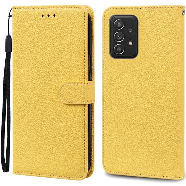 Etui A52 A52S Dla Samsung Galaxy A52 Etui SkóRzane Portfel Etui Z Klapką Dla Samsung Galaxy A52S Etui 5G Pokrowiec Ochronny Fundas Samsung A52S 5G-image