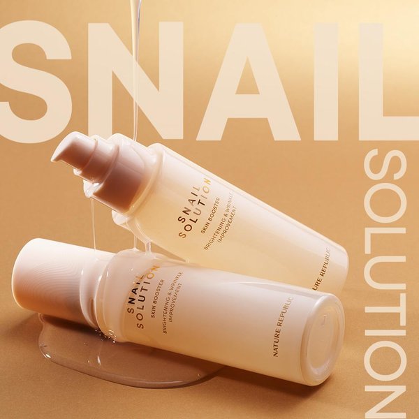 Nature Republic Snail Solution Skin Booster (130 Ml) Beige-image